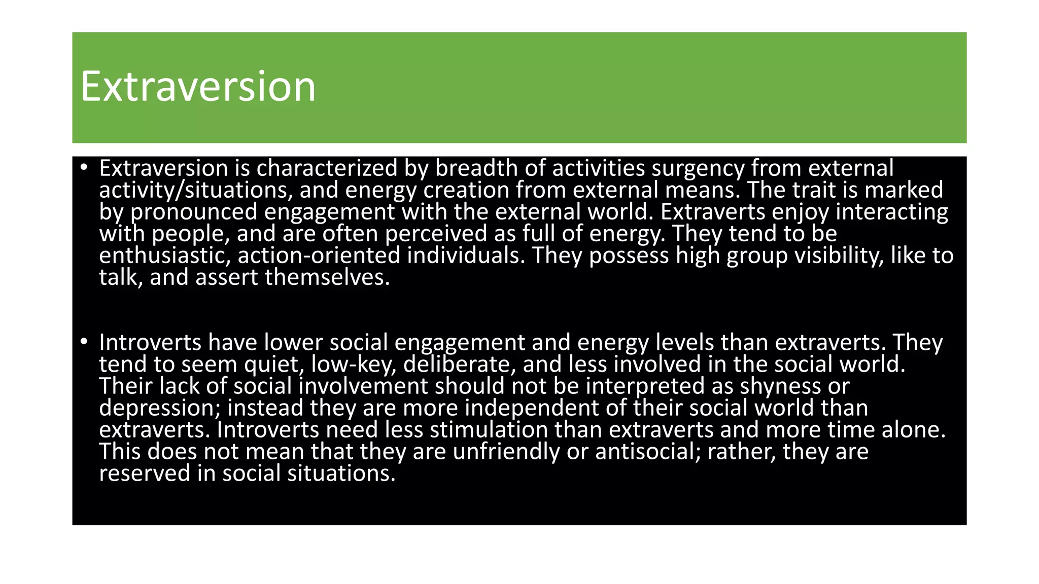 Environment Effects Personality | PPTX