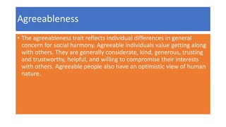 Environment Effects Personality | PPTX