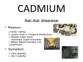 CADMIUM
 