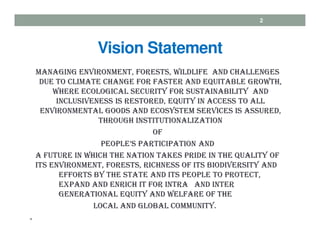 Environment & Forests in the 12th Plan (2012 - 2017) | PDF