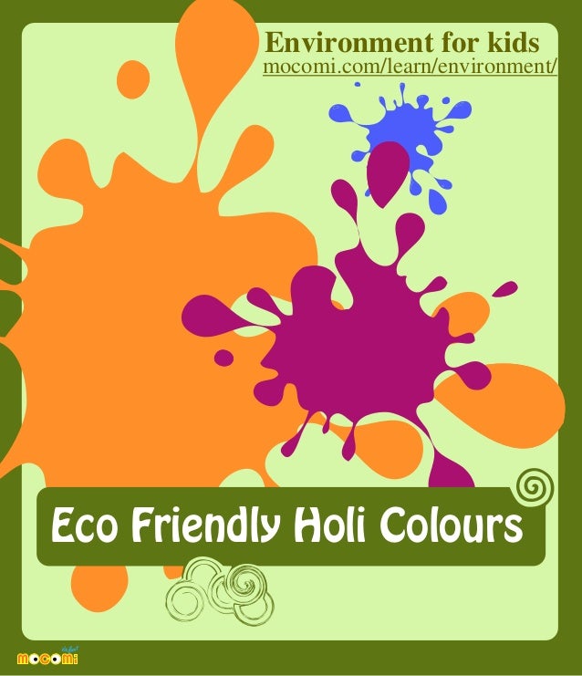 essay on eco friendly holi