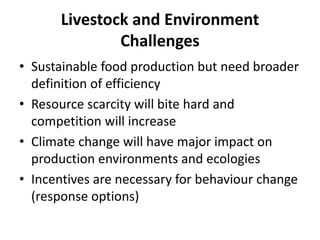 Livestock and environment: Group report on the ILRI@40 workshop Addis Ababa, 7 November 2014