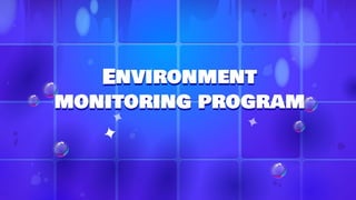 Environment
monitoring program
 