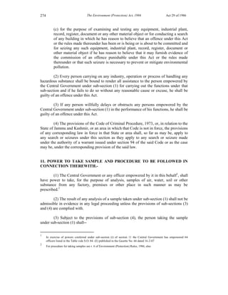 Environment Protection Act 1986 - Environment laws | PDF