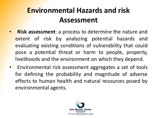 Environmental Risk Management