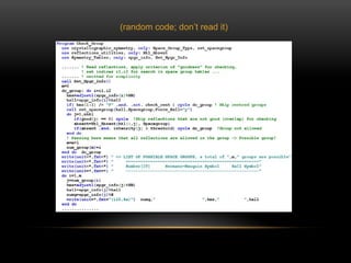 (random code; don‟t read it)

 