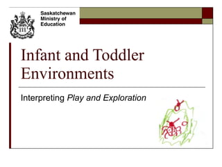 Infant and Toddler Environments Interpreting  Play and Exploration 