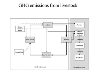 Livestock and the environment: Challenges to 2054
