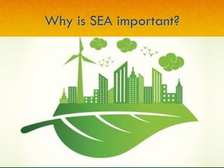 Why is SEA important?
 