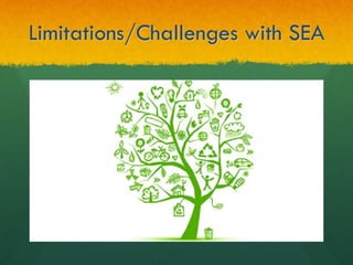 Limitations/Challenges with SEA
 