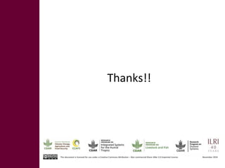 Big data from small farms