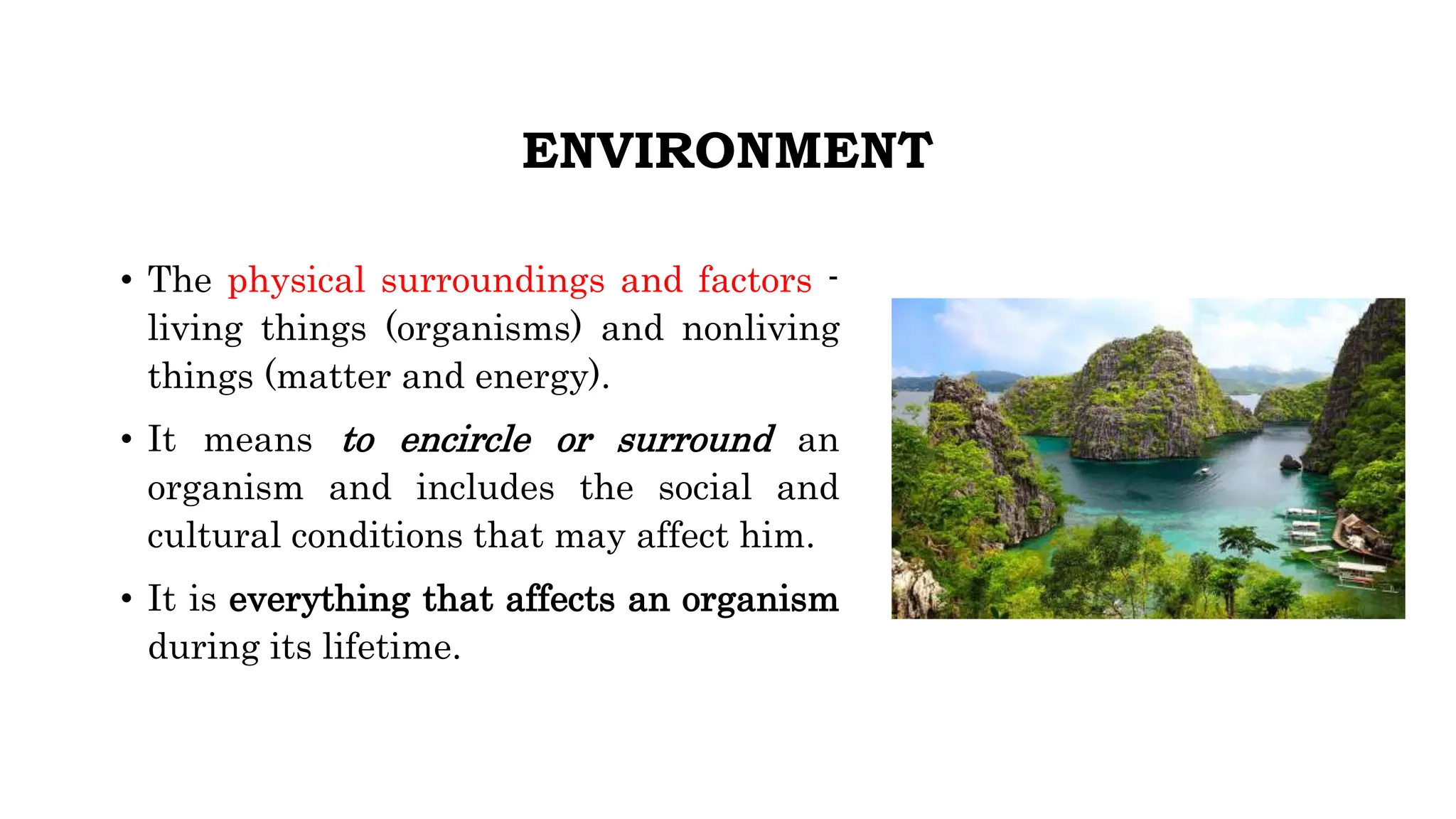 Ppt An Introduction To Environmental Science Our Island