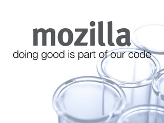doing good is part of our code
 