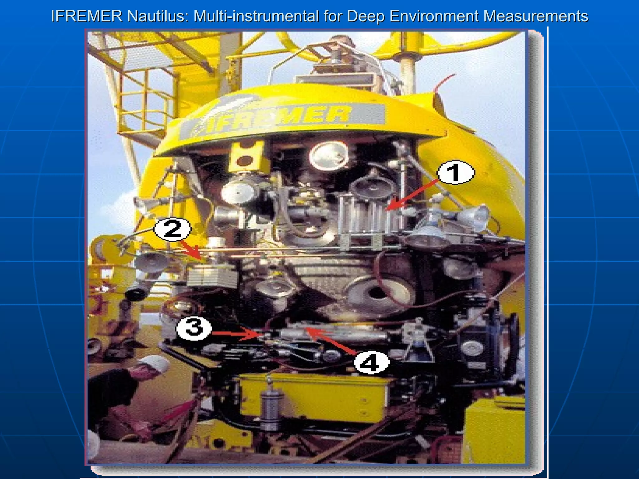 IFREMER Nautilus: Multi-instrumental for Deep Environment Measurements 