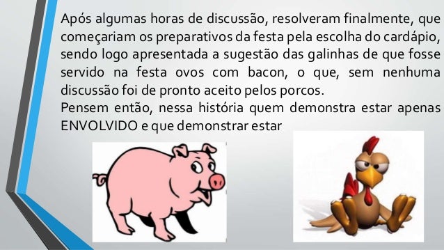 Após algumas horas de discussão, resolveram finalmente, que
começariam os preparativos da festa pela escolha do cardápio,
...