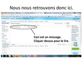 Nous nous retrouvons donc ici.




           Ceci est un message.
           Cliquer dessus pour le lire.
 