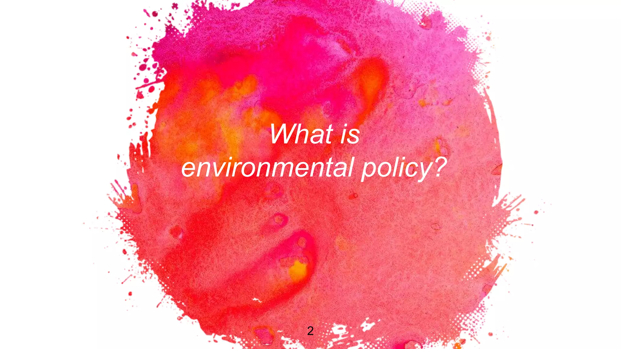 Career Environmental Policy PPT career-environmental-policy-ppt