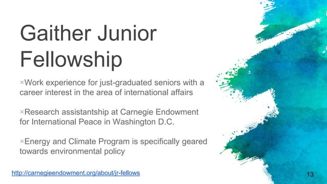 Career Environmental Policy PPT career-environmental-policy-ppt