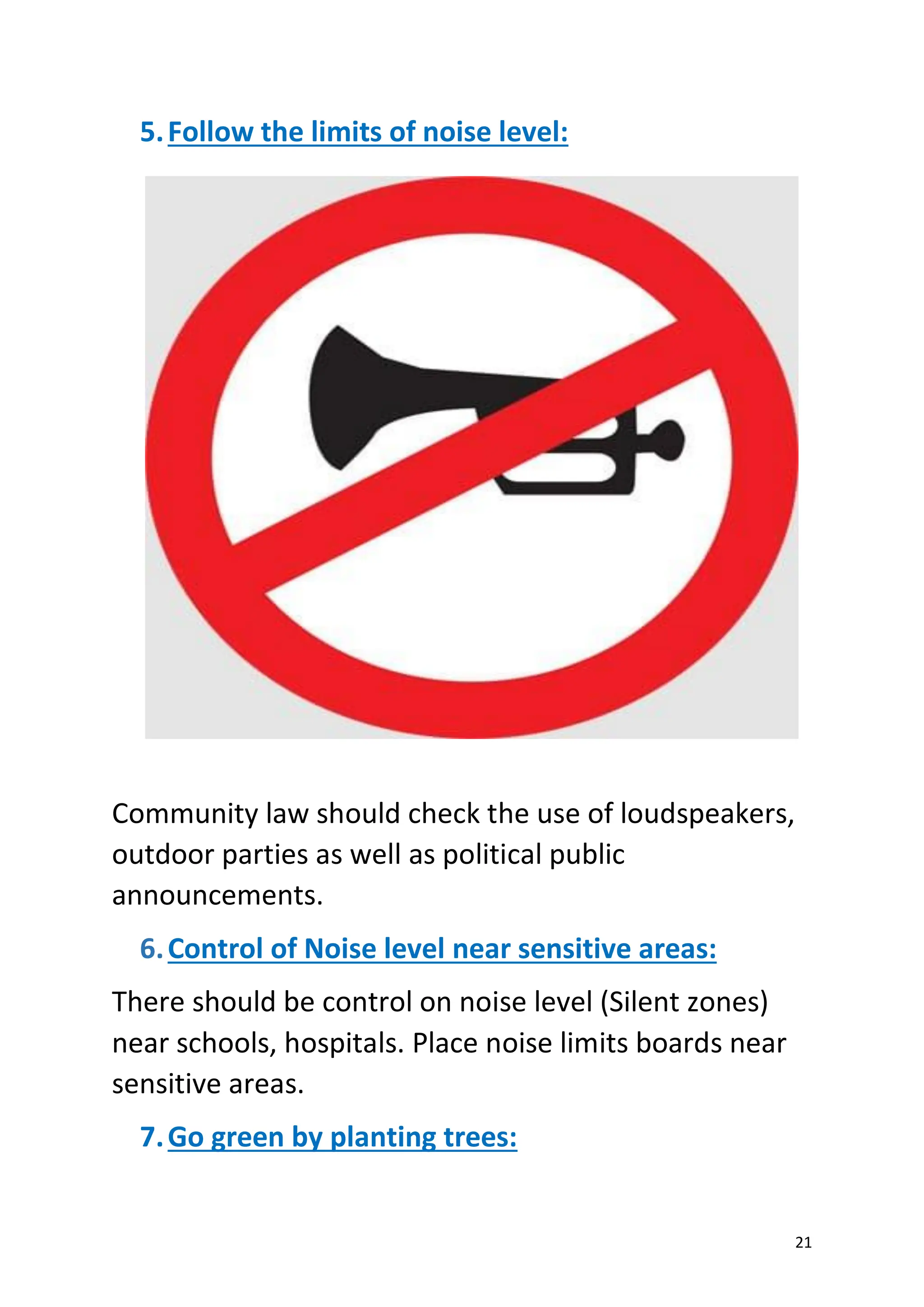 NOISE POLLUTION Introduction .Types of Noise Pollution PDF