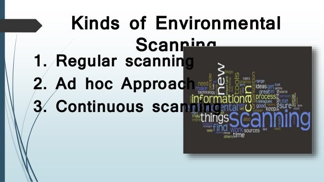 Environmental Scanning