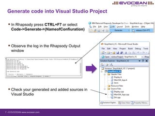 Rational Rhapsody Workflow Integration with Visual Studio | PDF