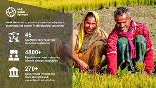 45
countries have received
technical assistance
4800+
People have been trained on
climate change adaptation
270+
Governmen...