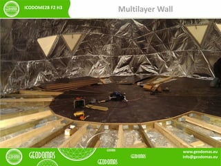 Multilayer WallICODOME28 F2 H3
www.geodomas.eu
info@geodomas.eu
 
