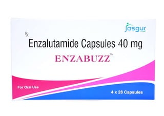 Can You Take Enzalutamide 40 Mg at Night?