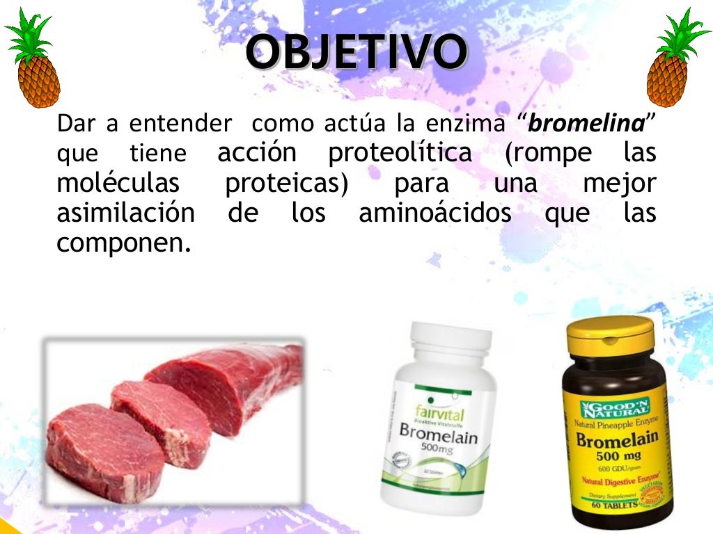 EFECTO DE LA ENZIMA “BROMELINA” EN LA CARNE