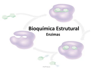 Bioquímica Estrutural
         Enzimas




     Profª Kasue
 