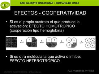 ENZIMAS ALOSTERICOS | PPT