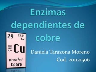 Daniela Tarazona Moreno
Cod. 201121506

 