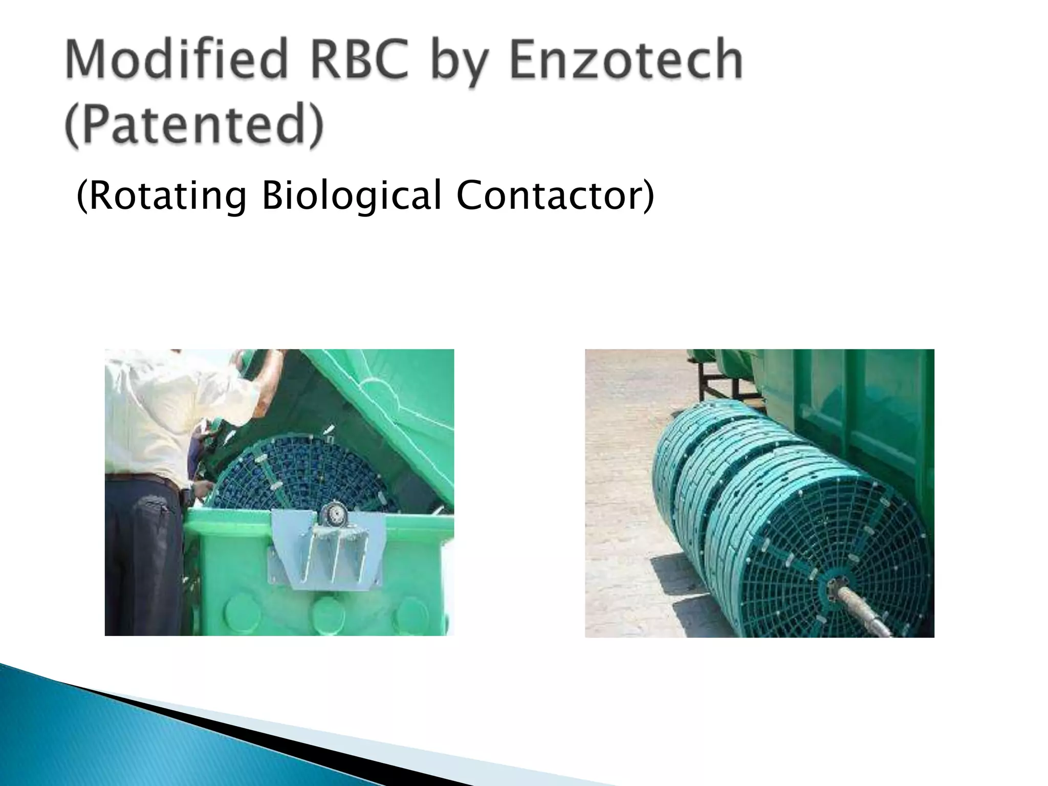 (Rotating Biological Contactor)
 
