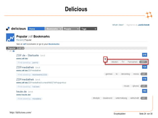 Delicious http://delicious.com/ 