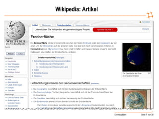 Wikipedia: Artikel 