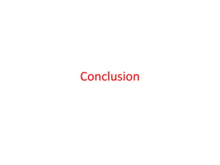 Conclusion
 