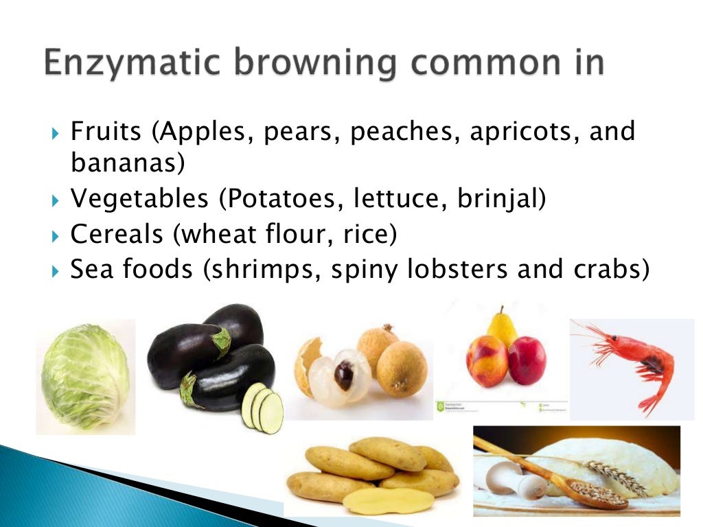 Enzymatic browning in foods