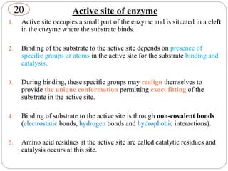 Enzymes For Medical Students | PPTX