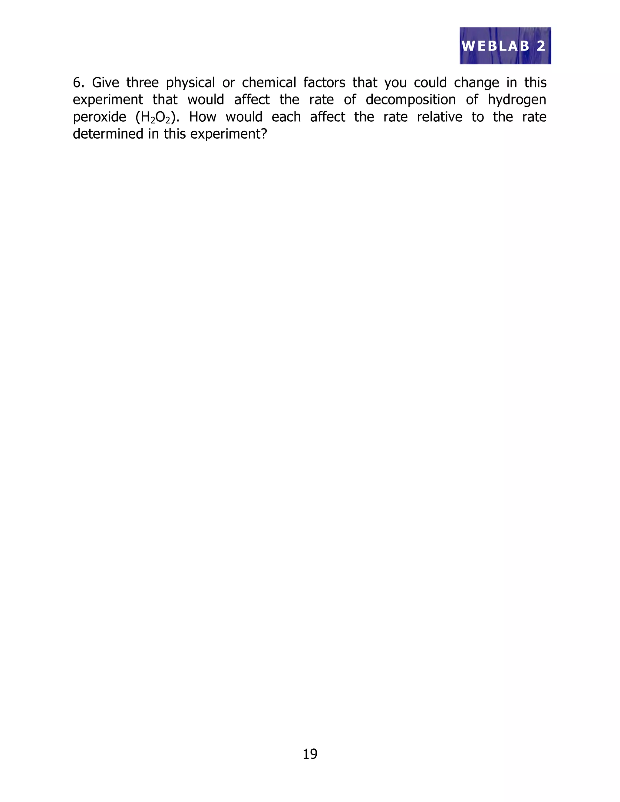Enzyme catalysis online worksheet | PDF