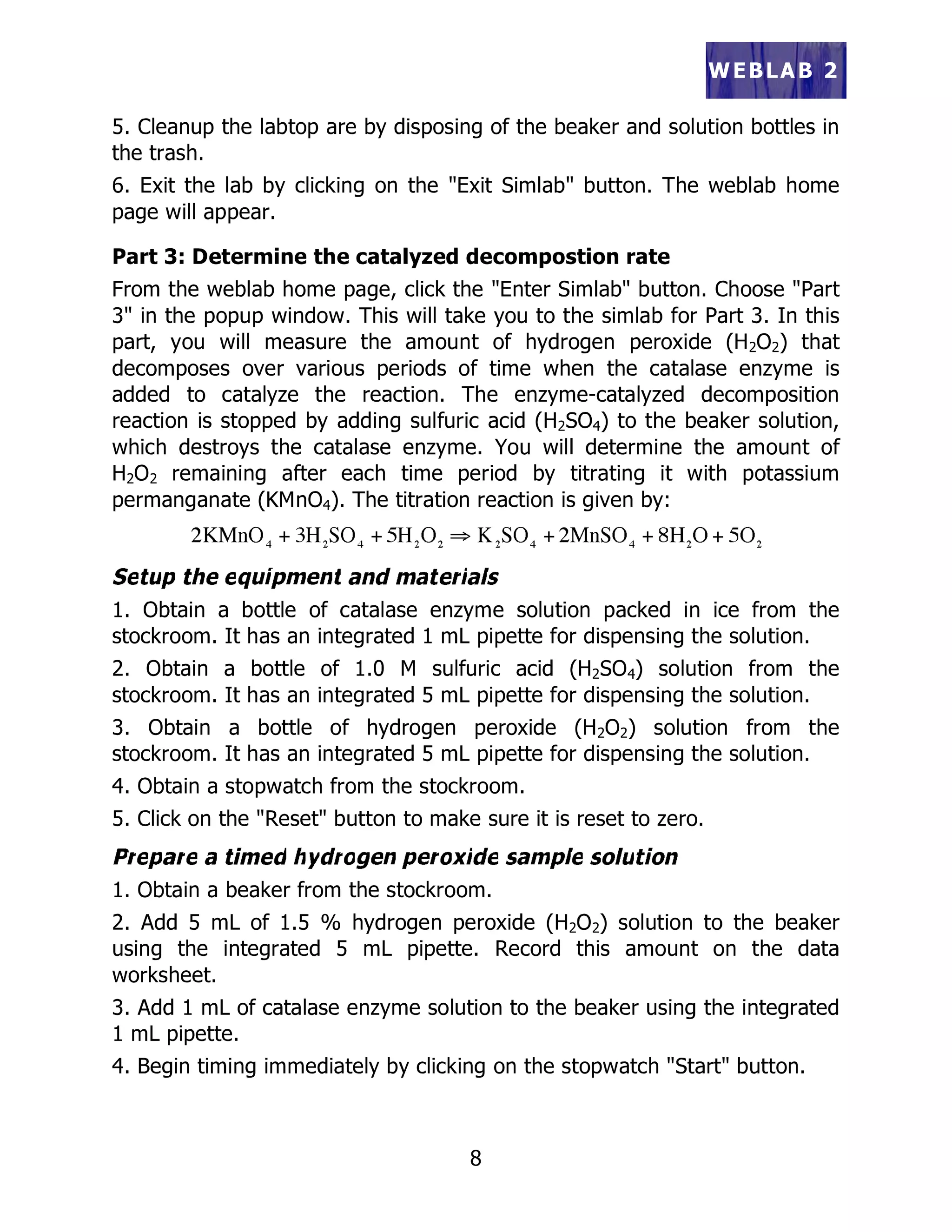 Enzyme catalysis online worksheet | PDF
