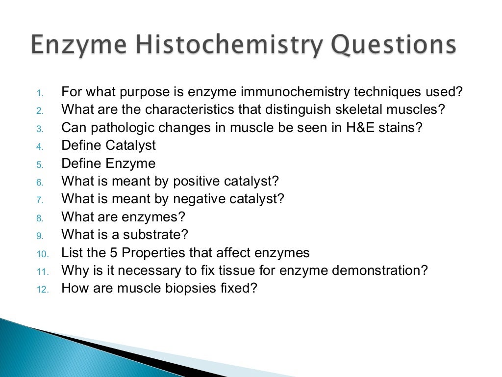 Enzyme histochemistry