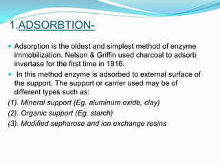 enzyme immobilization | PDF
