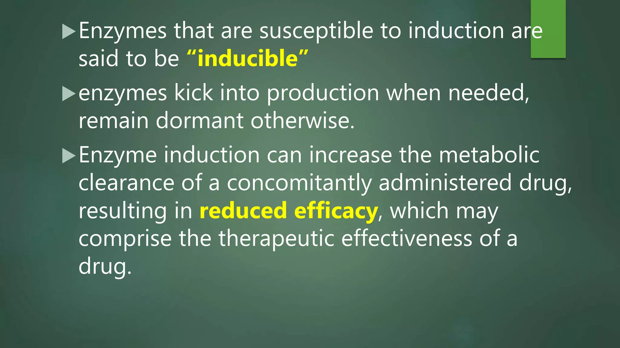 Enzyme induction and repression PPT