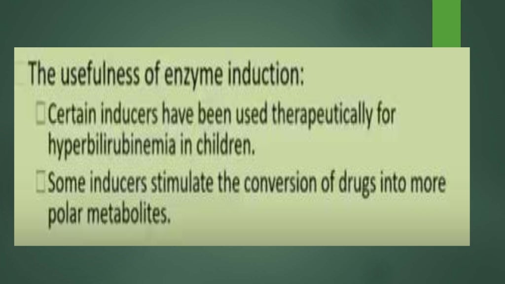 Enzyme induction and repression