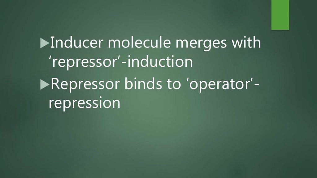Enzyme induction and repression
