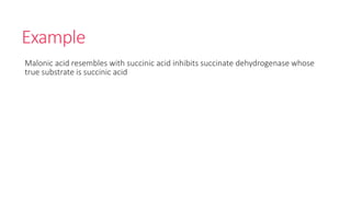 Inhibit Example Enzyme inhibition | PPTX