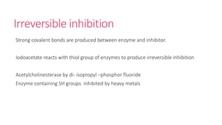 Enzyme inhibition | PPTX
