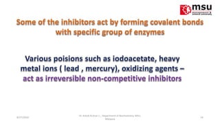 8/27/2010 14
Dr. Ashok KUmar J; ; Department of Biochemistry. MSU,
Malaysia
 