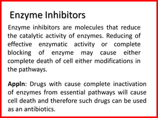 Enzyme inhibition ppt final | PDF