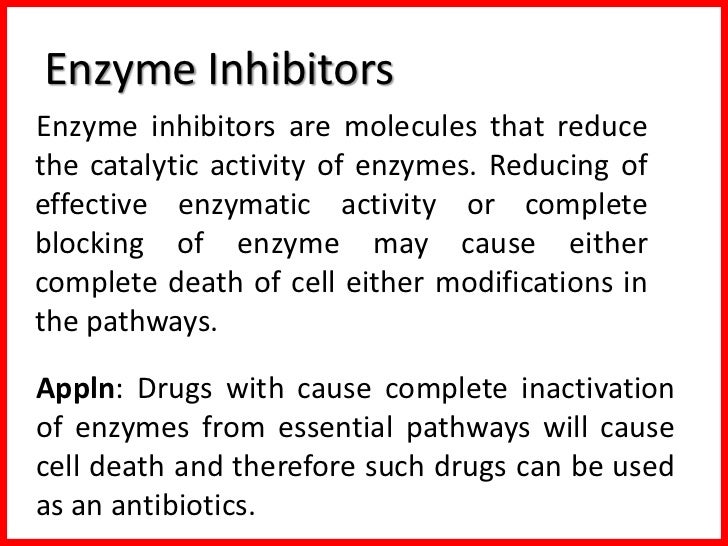 Enzyme inhibition ppt final